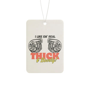 Car Air Freshener - STL FAB “Thick & Boosty” Turbos Scented Air Freshener