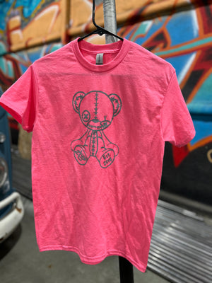 Open image in slideshow, STL Fab “Bearly Hanging on” T-shirt Hi-Vis
